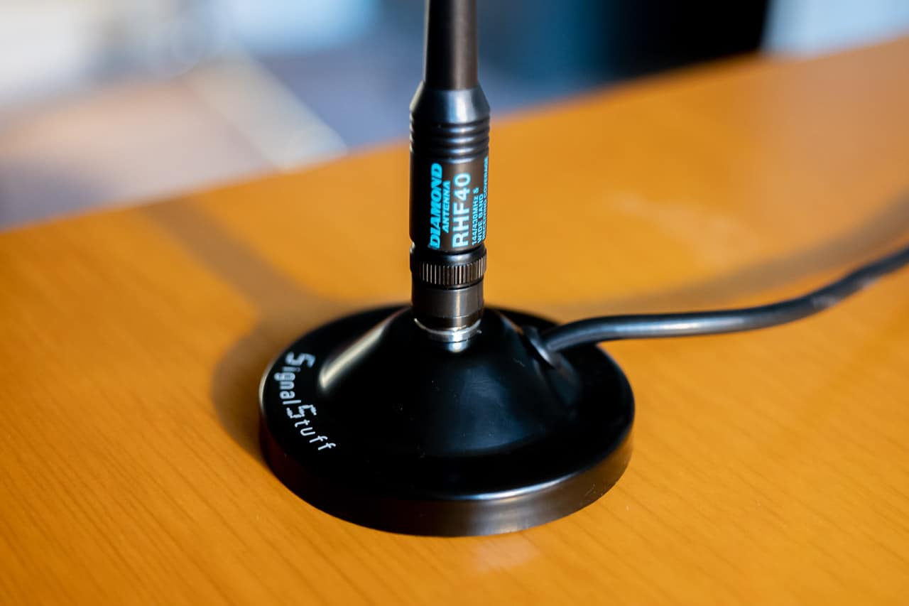 VX-6R Home Rig-Signal-Stick-Magnetic-Mount-Diamond-Antenna]