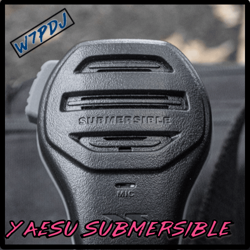 Yaesu Submersible Speaker Microphone MH-73A4B-HERO